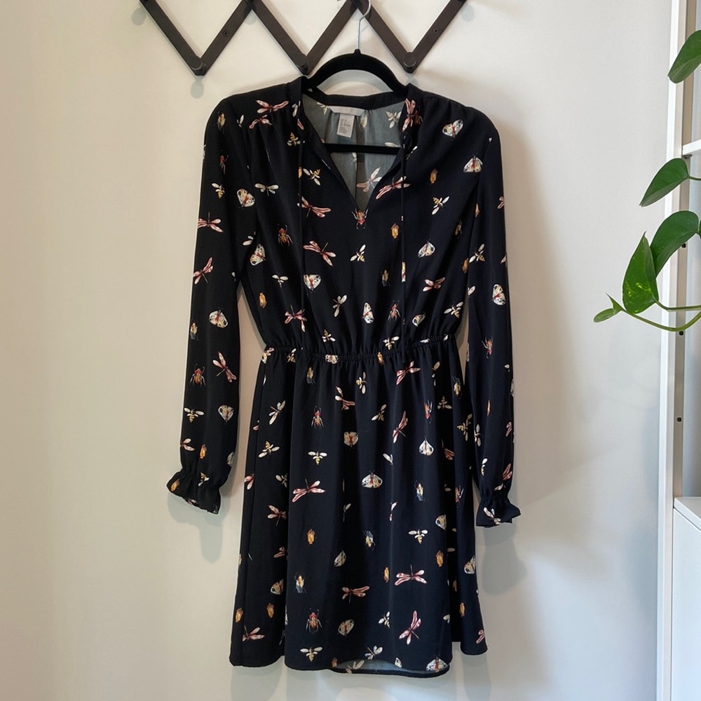 H&M Bug print dress